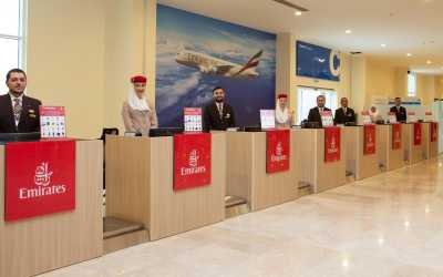 Emirates Cruise Terminal Check-in