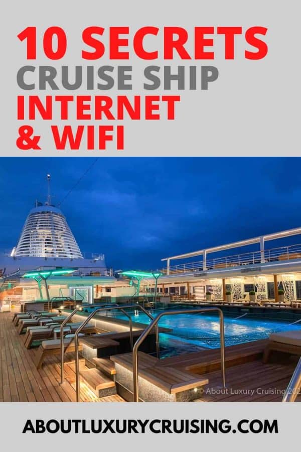 do all cruise ships have wifi