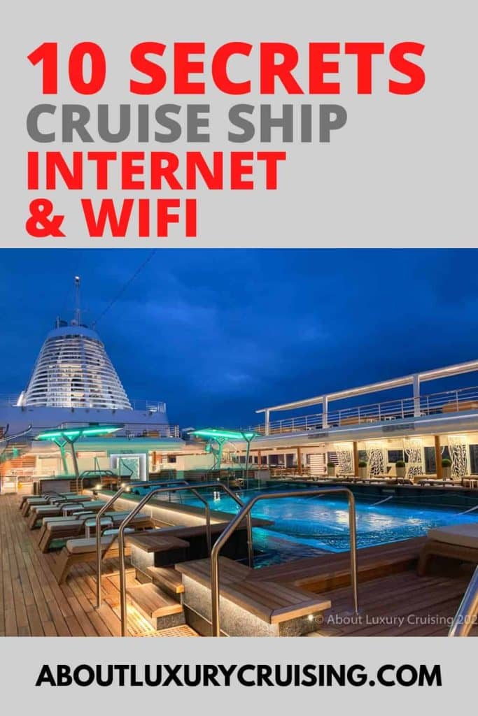 msc cruise ship wifi
