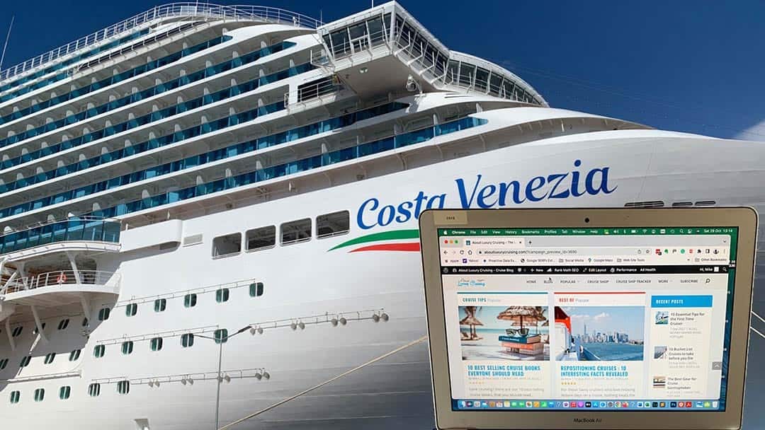 costa cruise internet package